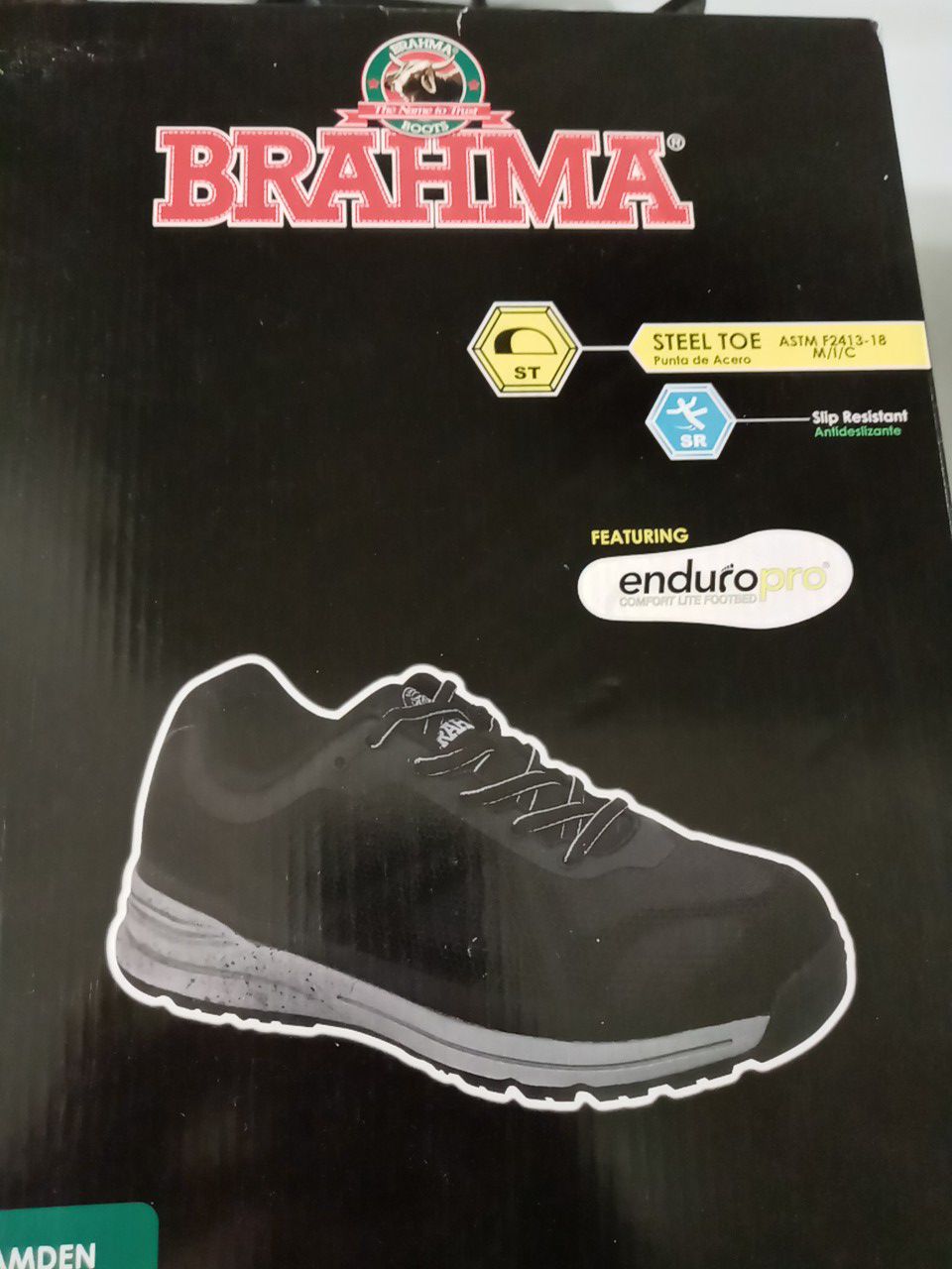 Steel toe shoes - Braham men - Size 10