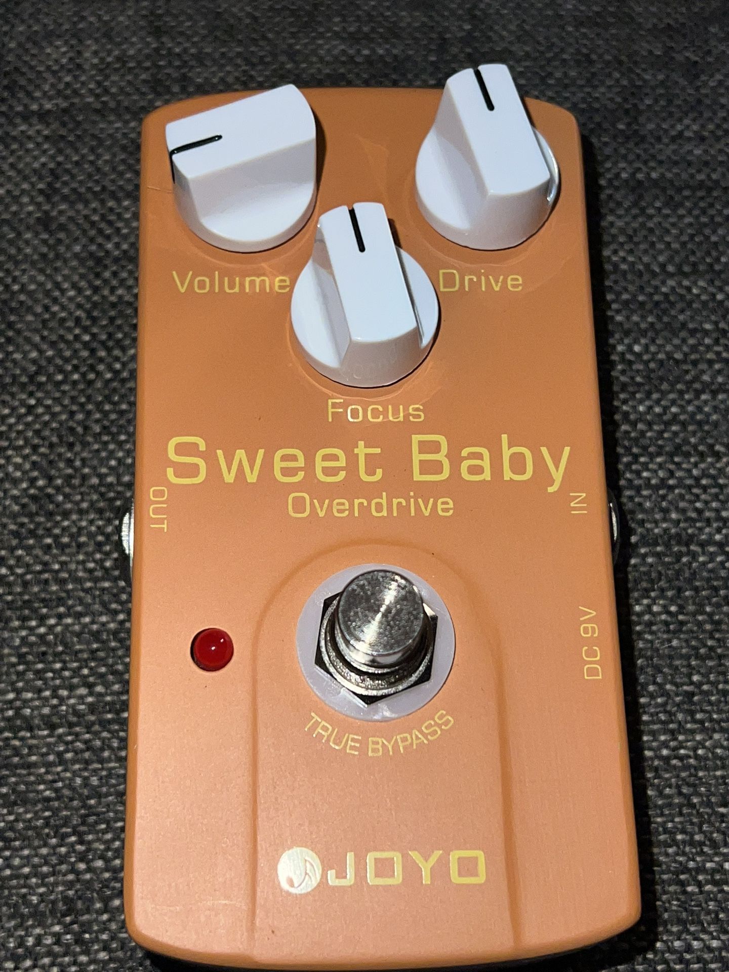 JOYO Sweet Baby Overdrive Guitar Effect Pedal Low Gain True