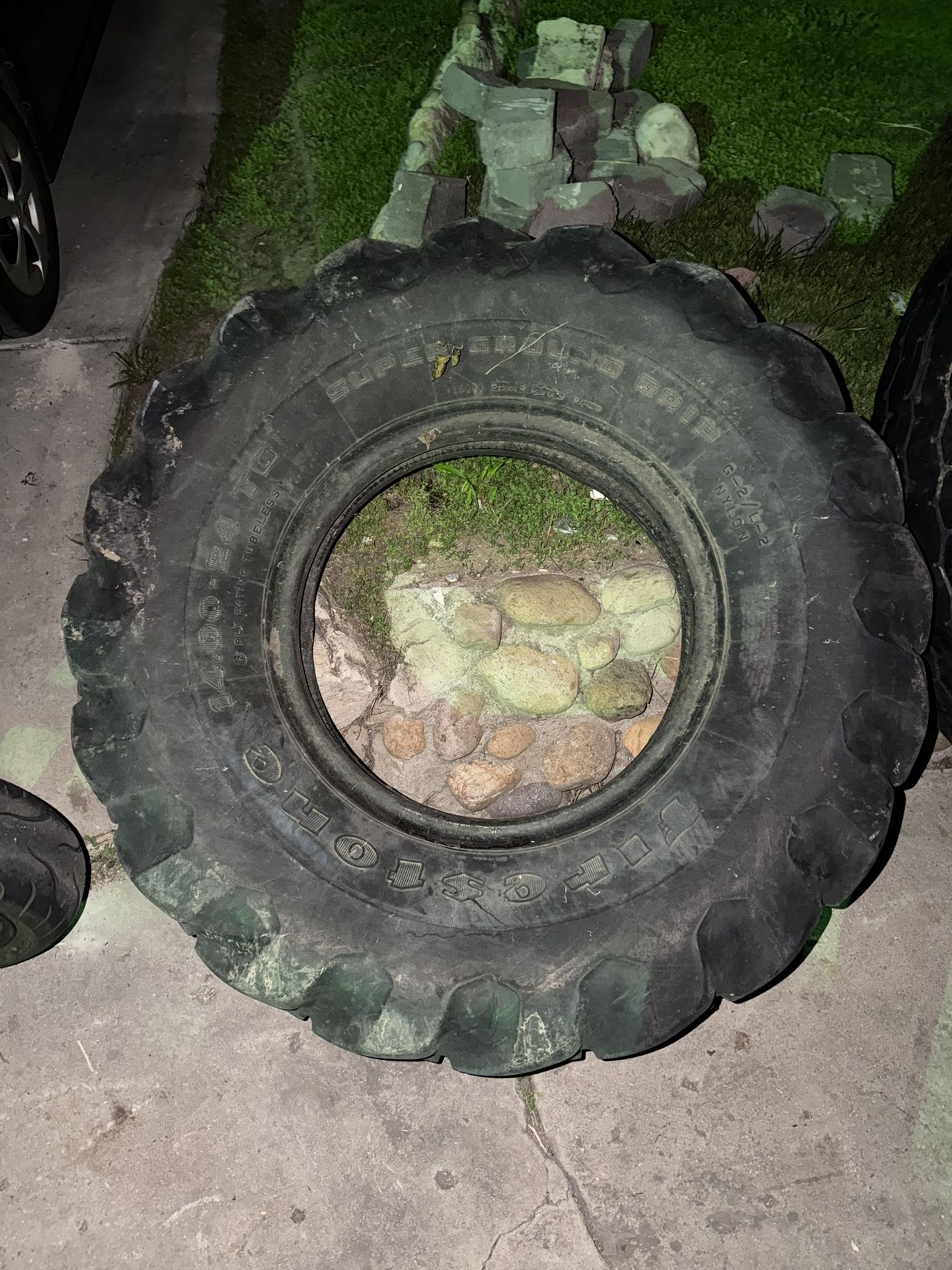 Multiple Crossfit Workout Tires