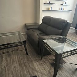 Glass Table set first or living room