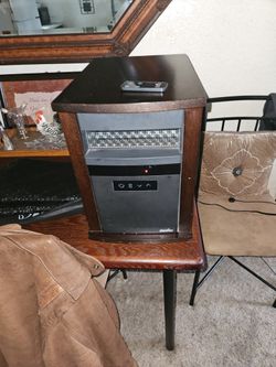 Solid Wood floor heater with remote