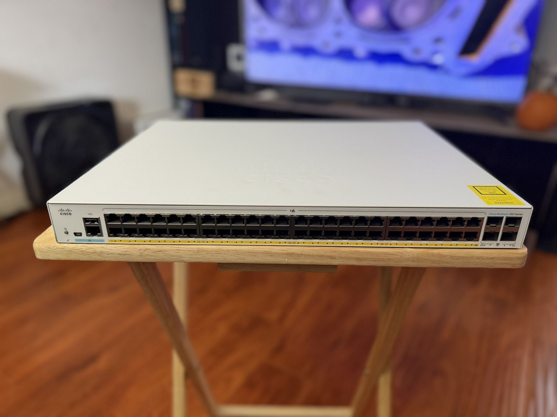 Cisco CBS350-48P-4G Rack Mountable Ethernet Switch