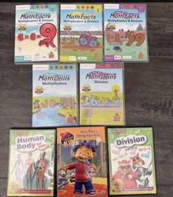 Kids Learning DVDs STEM Math And Science $10 Each $10