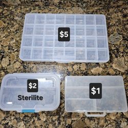 Clear Organizer & Craft Containers