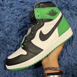 Brand New Jordan 1 Lucky Green Size 9.5