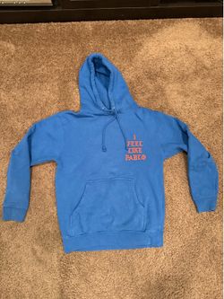Kanye West Hoodie: I Feel Like Pablo, Blue, Small
