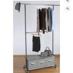 Wardrobe Storage Rack