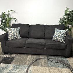Gray Couch Free Delivery Sofa 