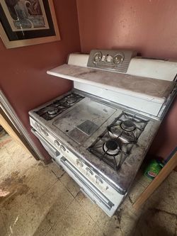antique stove/oven