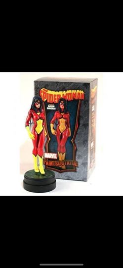 Marvel The Spider Woman painted Statue 