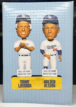 Tommy Lasorda & Walter Alston Dodgers Bobblehead Set