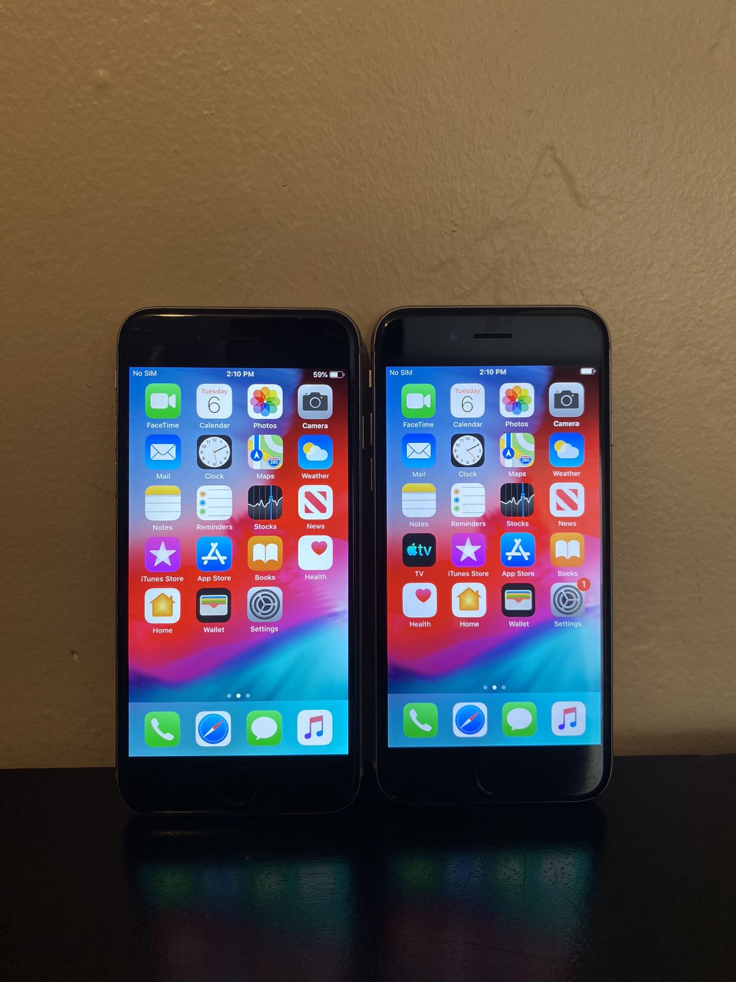 Two iPhone 6 Unlocked 