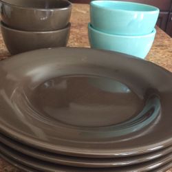 New Plates And Bowl