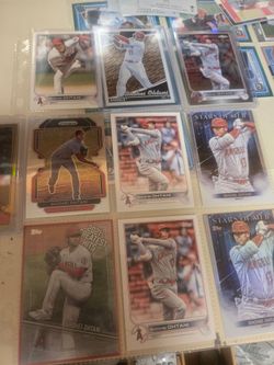 Shohei Ohtaninlot of 10 cards and inserts