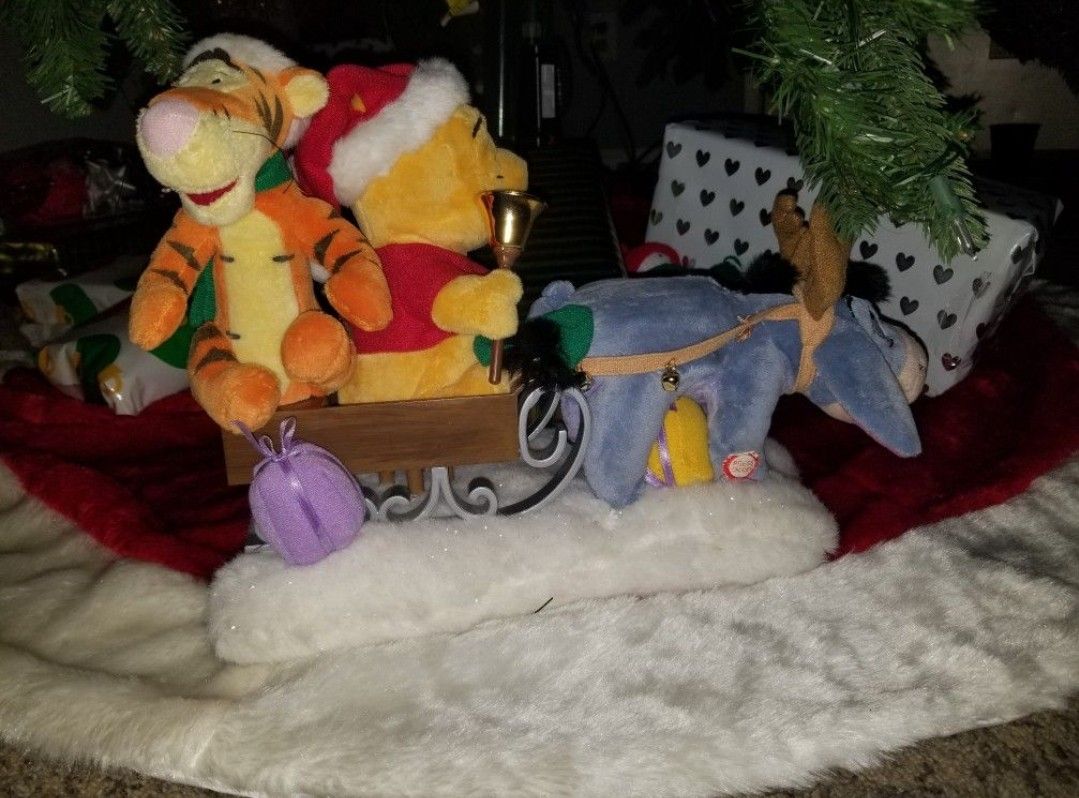 Pooh , Tigger and Eeyore