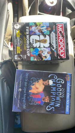 Panini FIFA World Cup & Upper Deck Goodwin Champions Blaster Boxes