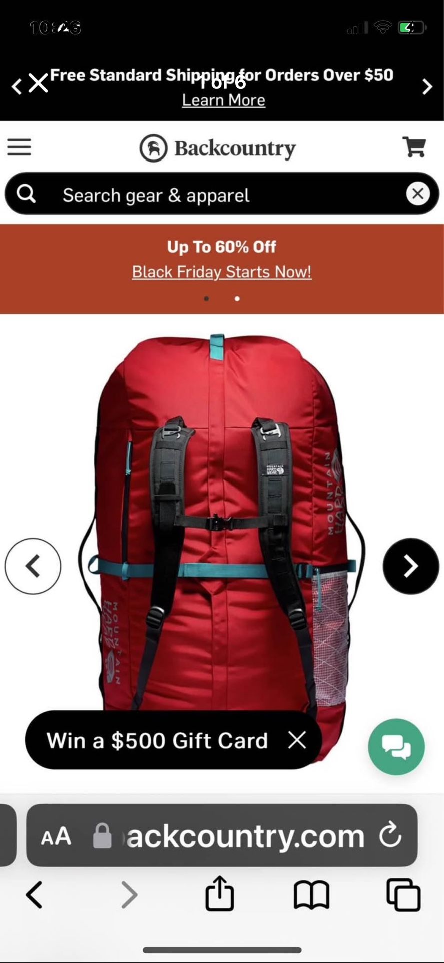 New Mountain Hardwear Xl Expedition Duffle 140L
