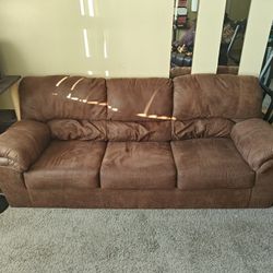 Free Brown Couch - Great Condition