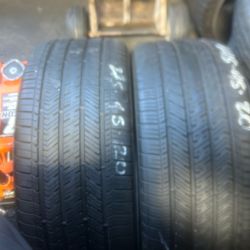 275/45/20 Bridgestone Alenza Run Flat ... Two Tires Available With Good Life Left 