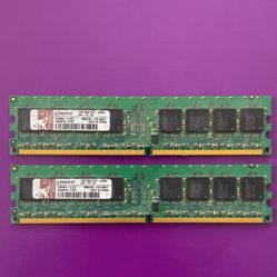 Kingston 1GBx2 2GB DDR2 RAM