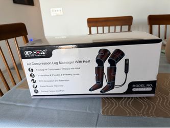 CINCOM Air Compression Leg Massager With Heat (New)