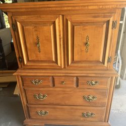 Vintage Solid Maple Tell City Dresser – Young Republic Line