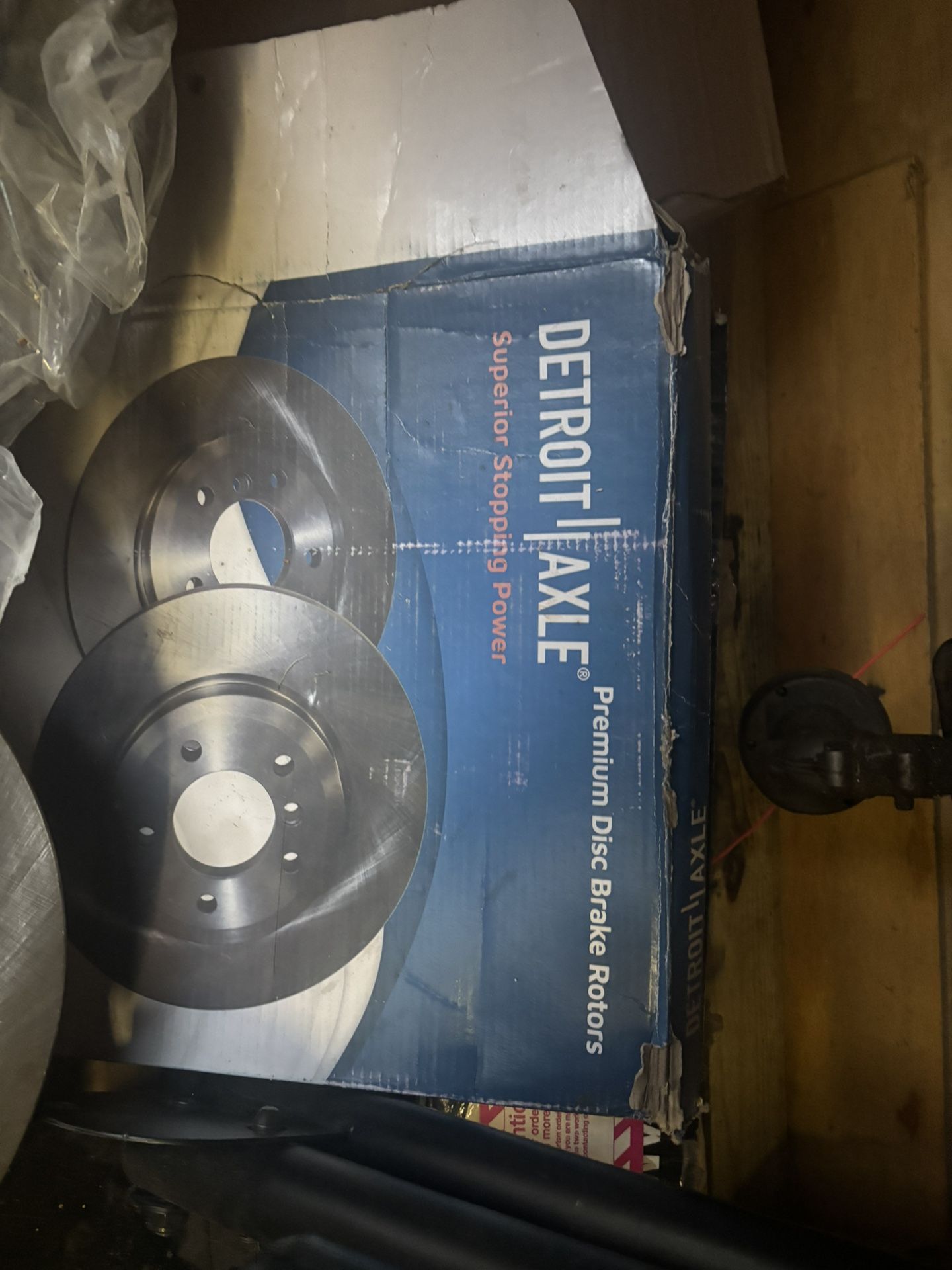 Detroit front brake rotors