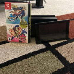 Nintendo Switch With Super Smash Bros And Pokémon 