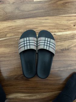 Burberry slides