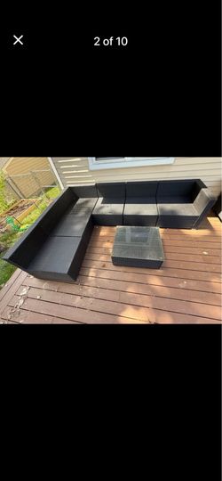 Outdoor Sectional Couch Sofa