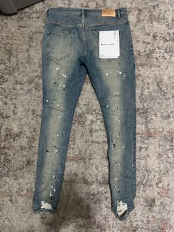 Purple jeans