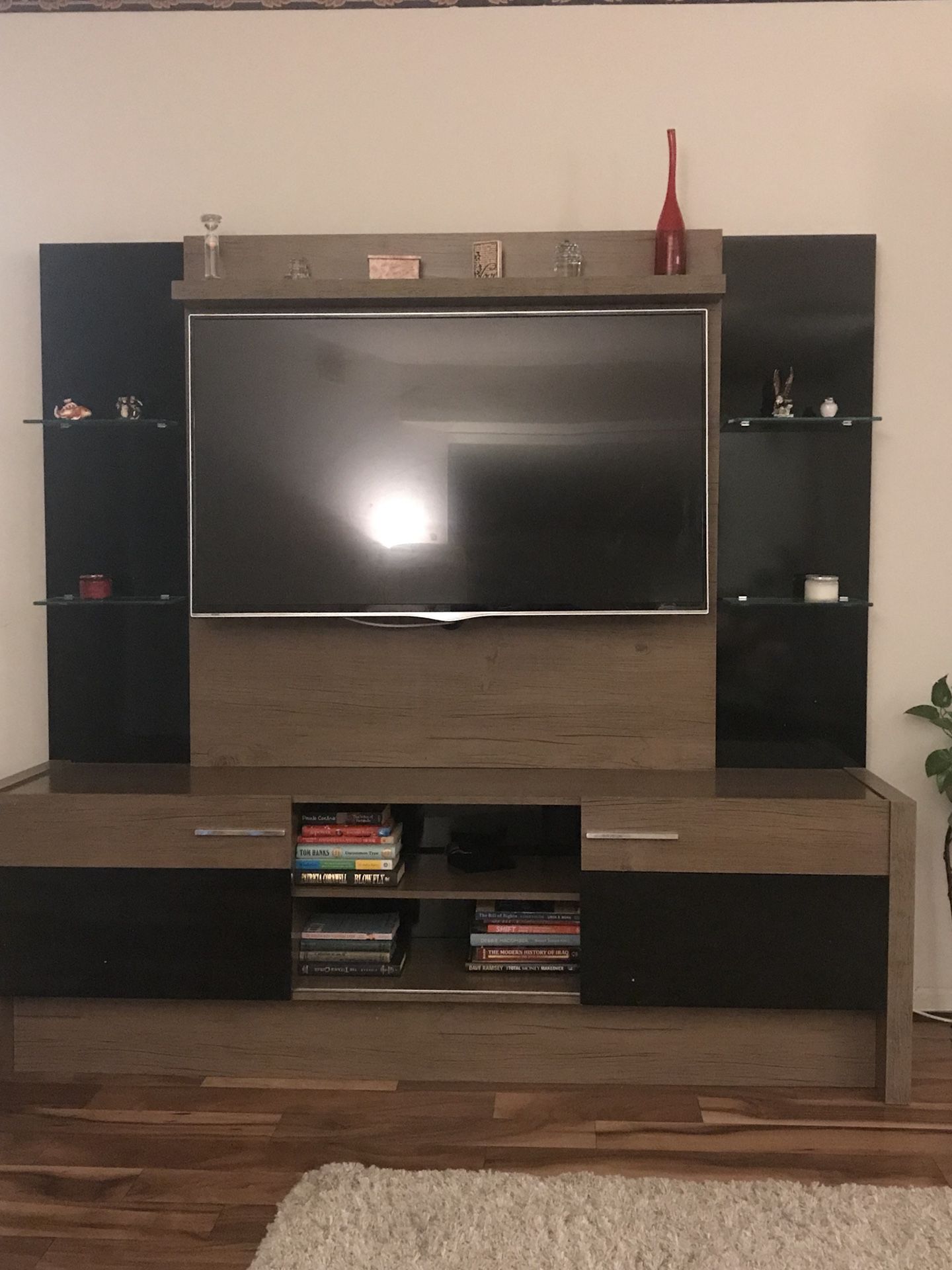 TV cabinet +TV mount