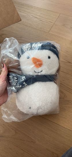 Kithmas snow man bear plush Christmas