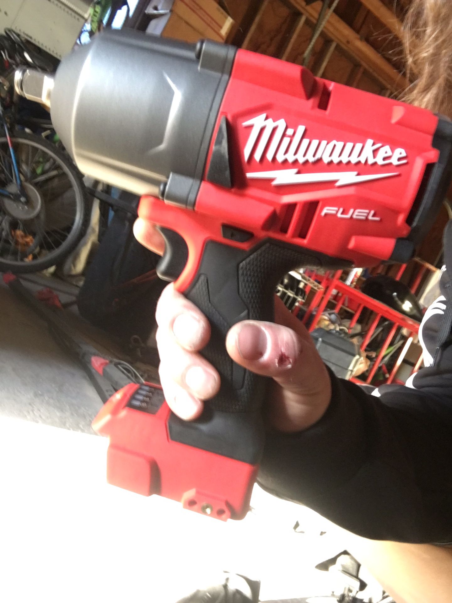Milwaukee Fuel 1/2” Square Ring Impact wrench