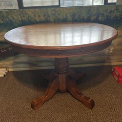 Vintage Round Dining Table