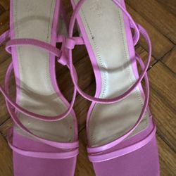 H&M pink heels