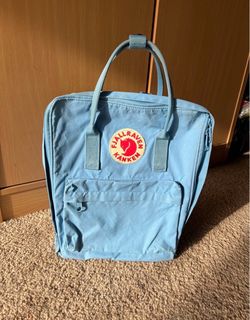Fjällräven Kånken Backpack – Light Blue(fully washed)