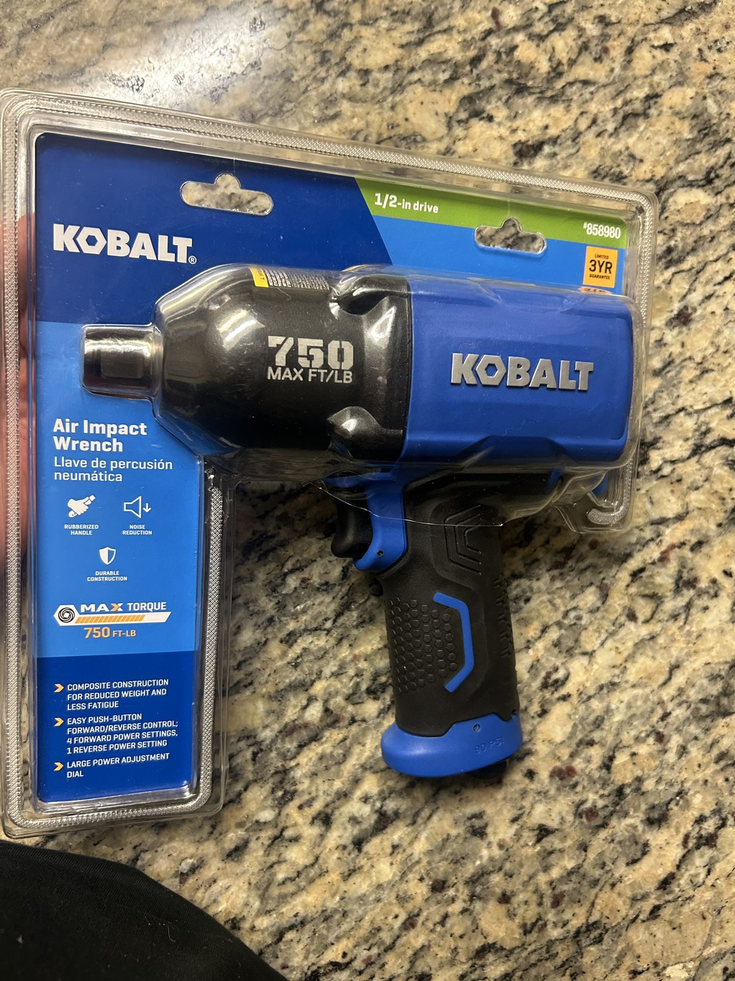 brand new kobalt air impact wrench 