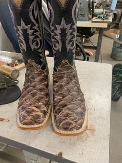 Botas De Piel De Pescado