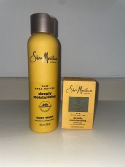 SheaMoisture Body Wash And Bar Soap 