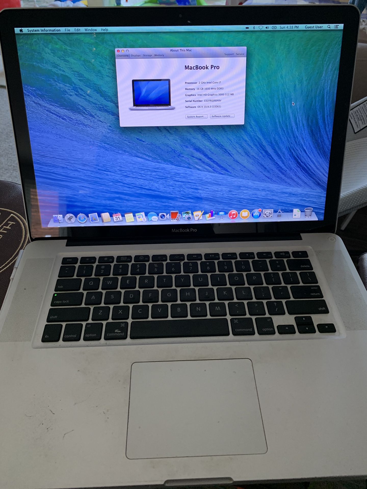 MacBook Pro 15” Display