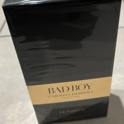 CAROLINA HERRERA  BAD BOY LE PARFUM NEW SEALED  AUTHENTIC 100% MENS EAU DE  PARFUM 100 ML