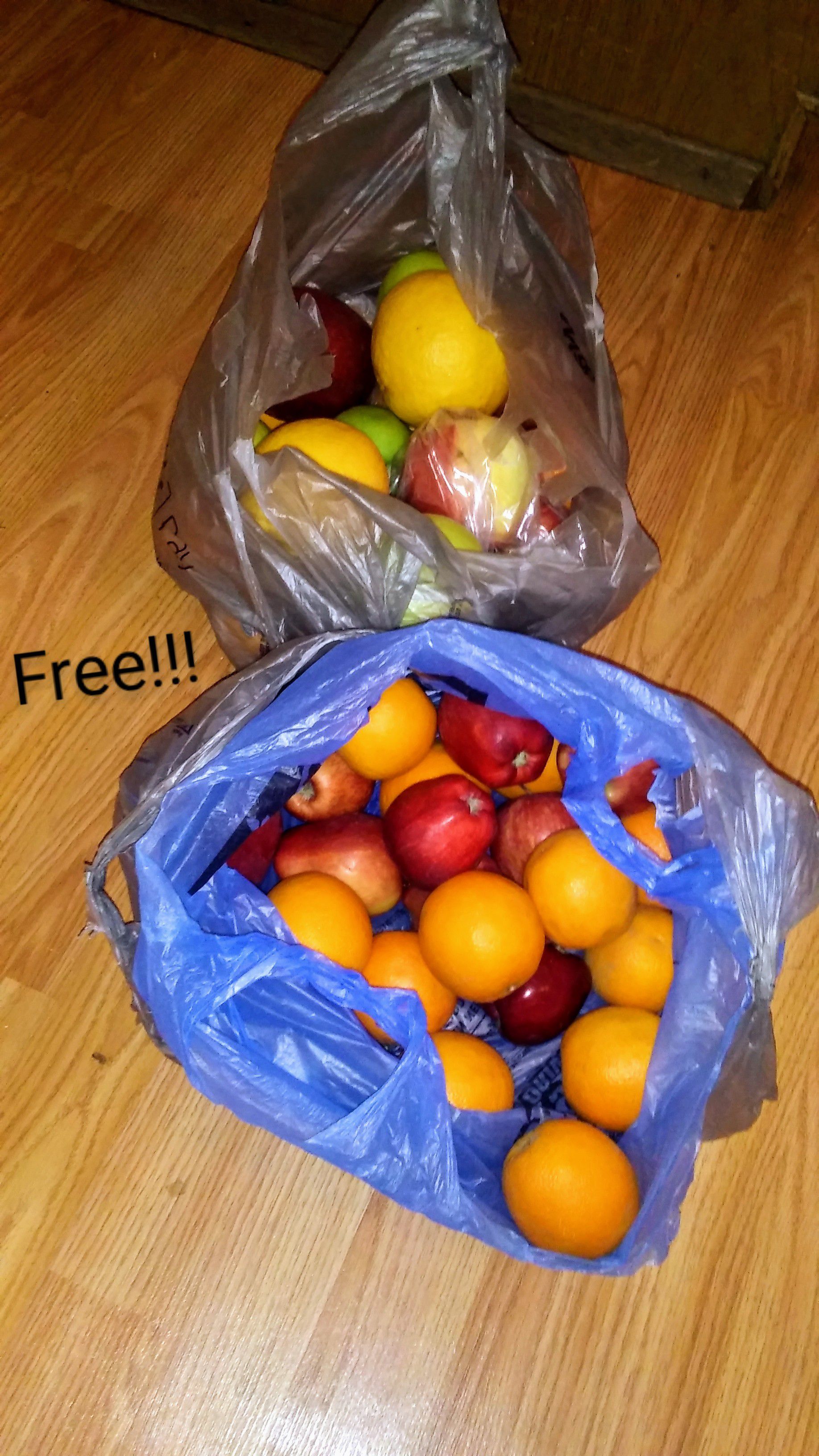 Free fresh fruit