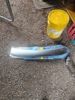 Audi A7 Front Bumper Lower Central Center Chrome Moulding 4G(contact info removed) OEM OE