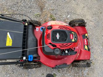 Nice, good running self-propelled lawnmower