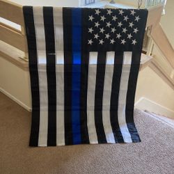 Thin Blue Line Flag
