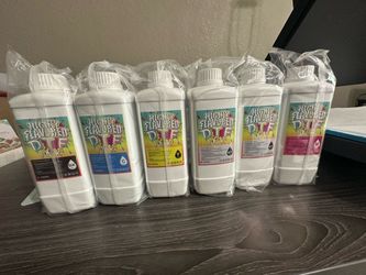 Highly Flavored DTF Ink Set 1000ml – 6 Bottles