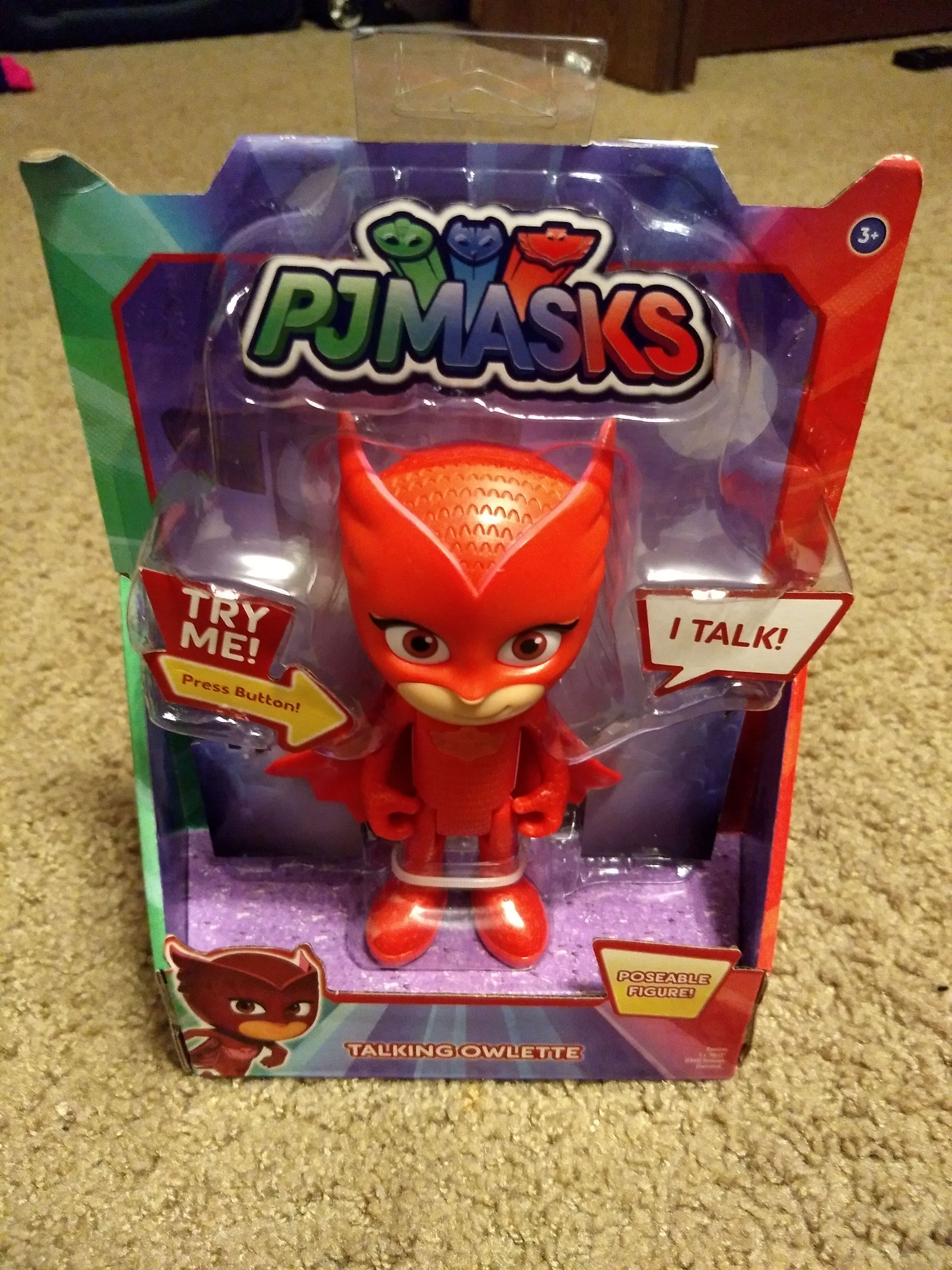 PJ Masks Deluxe Talking Owlette Figure
