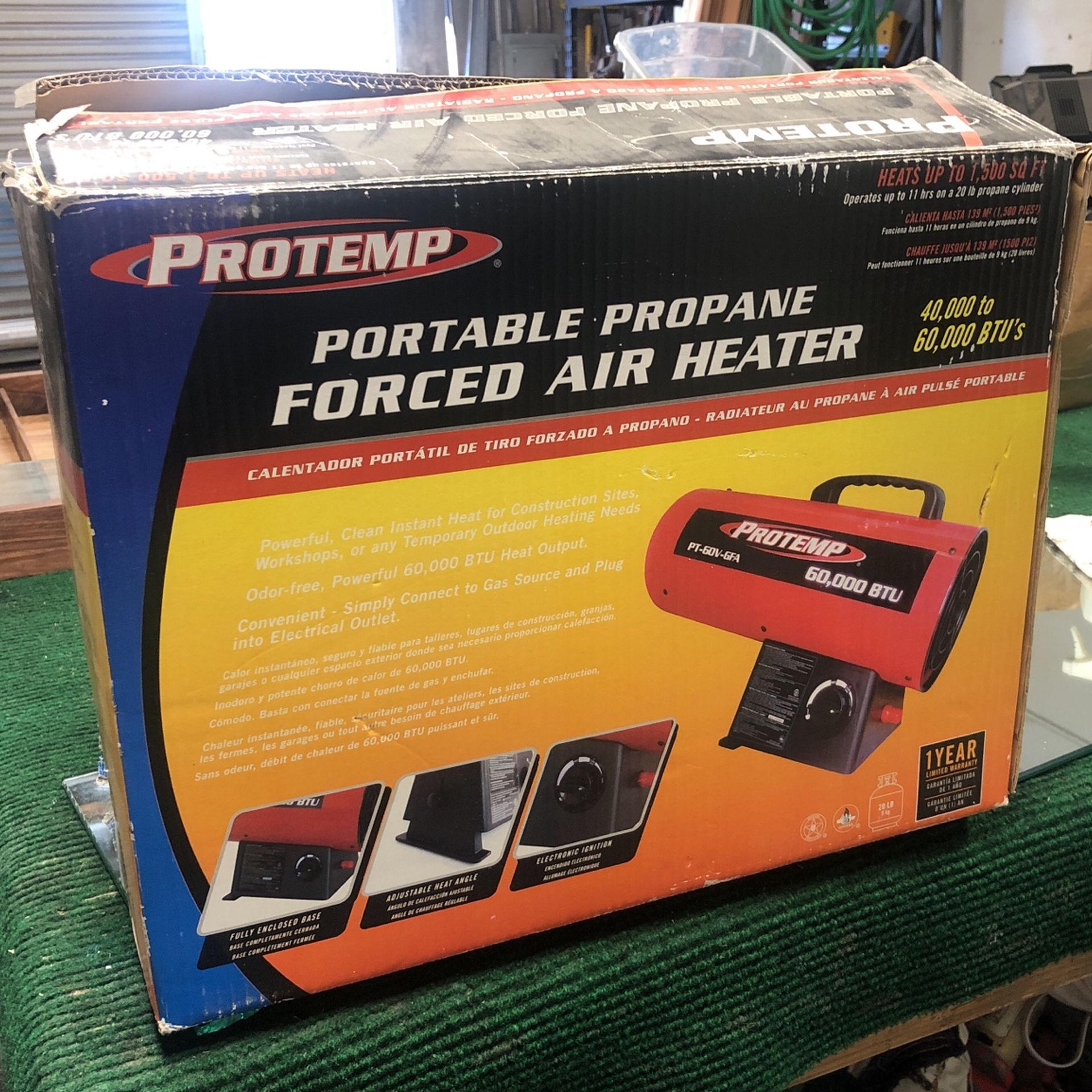 Forced Air Heater