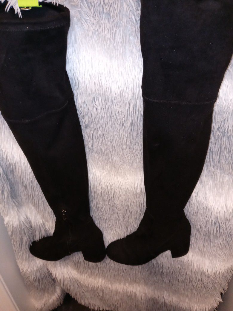 Black Knee/thigh High Boots